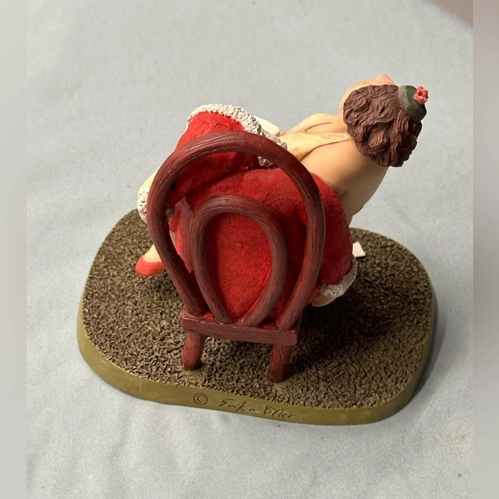 “More Chocolate Please” Santa figure numbered, from the Real People Collection.